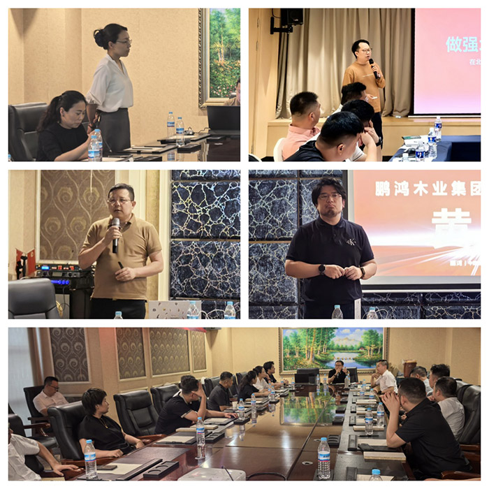 鹏鸿板材华北经销商运营研讨会