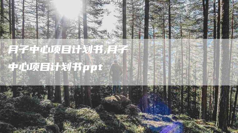 月子中心项目计划书,月子中心项目计划书ppt